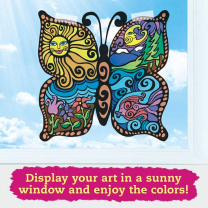 Klutz Art & Craft Activity Kits Stained Glass Art