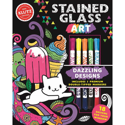 Klutz Art & Craft Activity Kits Stained Glass Art