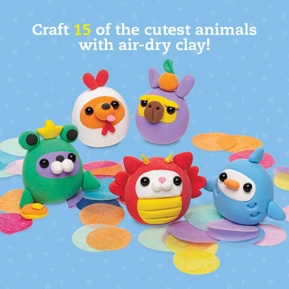 Klutz Clay Arts & Crafts Air Dry Clay Animal Party!