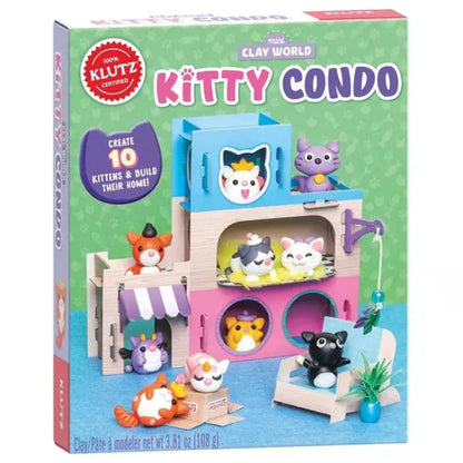 Klutz Clay Arts & Crafts Mini Clay World Kitty Condo