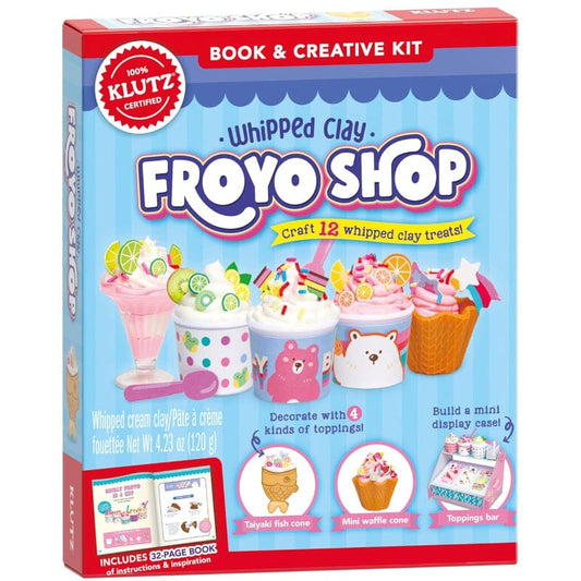 Klutz Clay Arts & Crafts Whipped Clay Froyo Shop