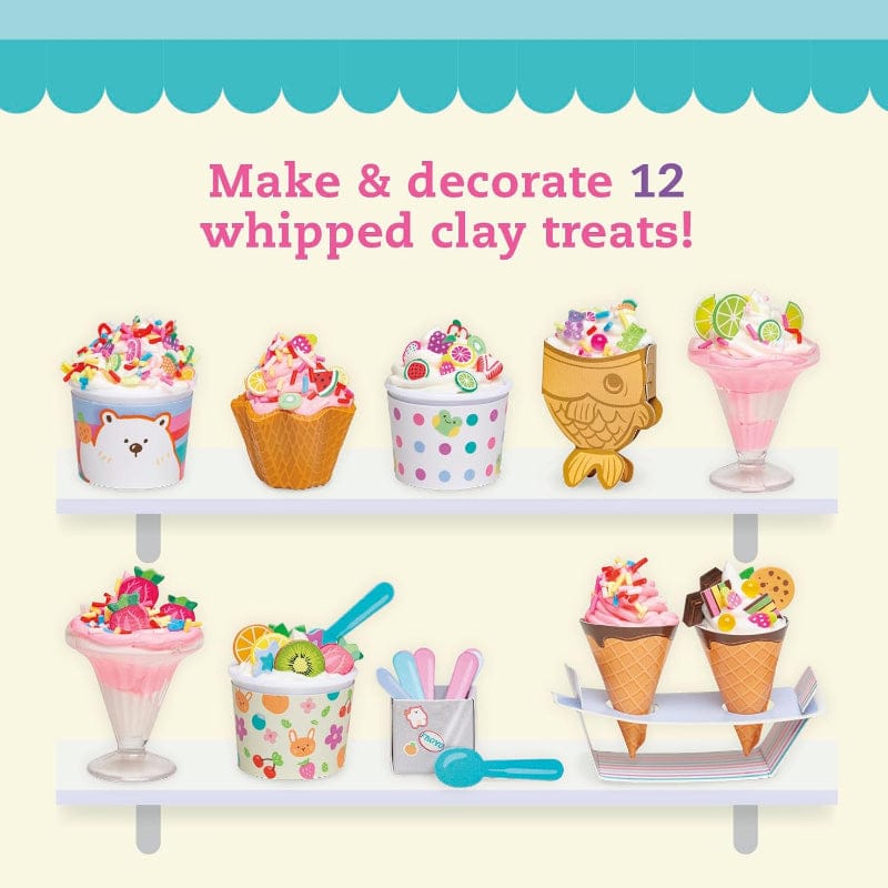 Klutz Clay Arts & Crafts Whipped Clay Froyo Shop