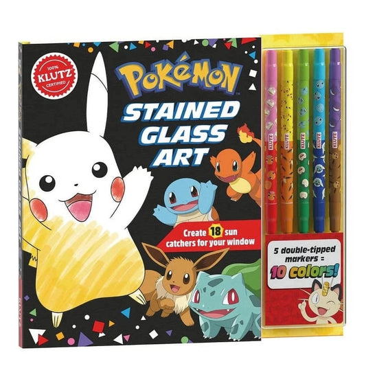 Klutz Coloring & Painting Books Default Pokémon Stained Glass Art