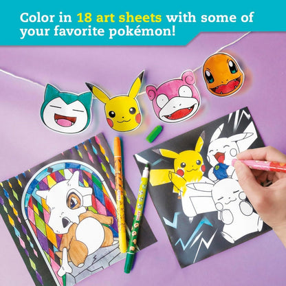 Klutz Coloring & Painting Books Default Pokémon Stained Glass Art