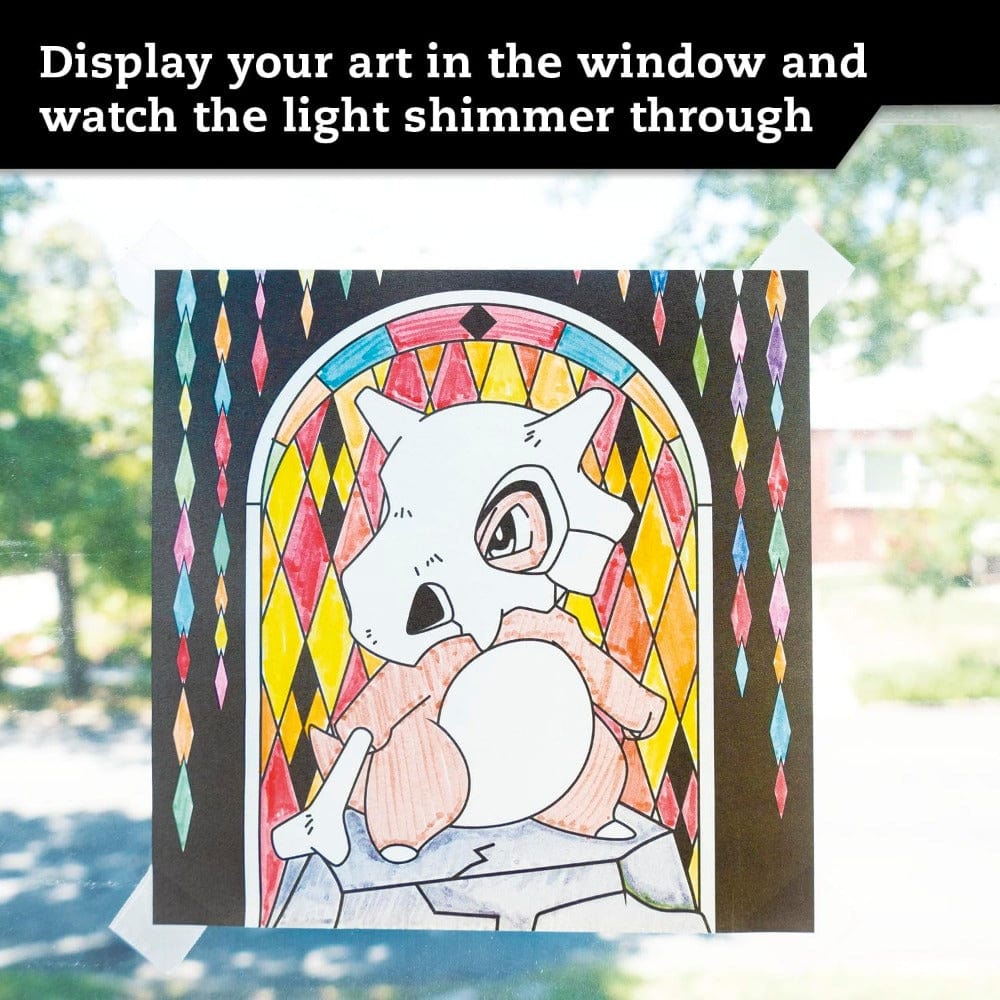 Klutz Coloring & Painting Books Default Pokémon Stained Glass Art