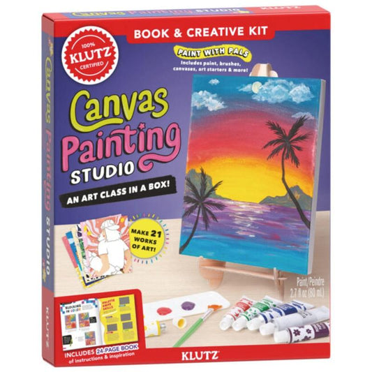 Klutz Coloring & Painting Kits Default Canvas Studio Painting