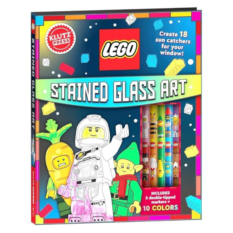 Klutz Coloring & Painting Kits LEGO Stained Glass Art
