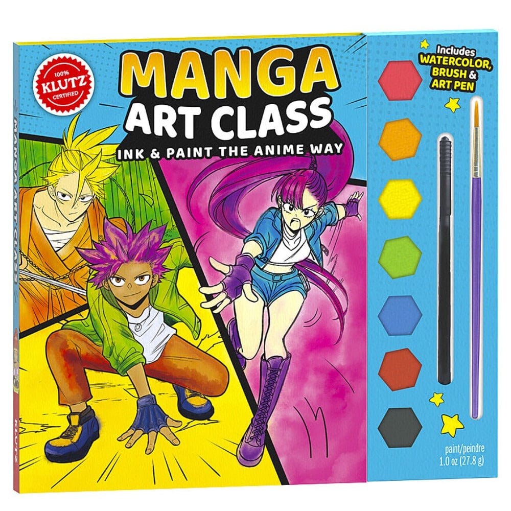 Klutz Coloring & Painting Kits Manga Art Class