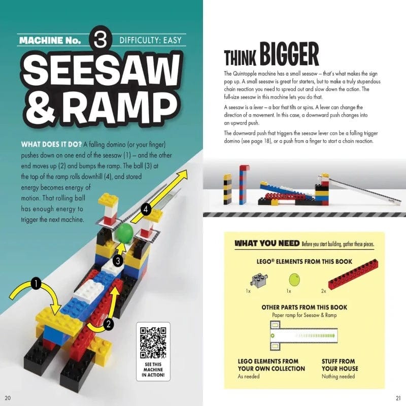 Klutz Default Default LEGO Chain Reactions