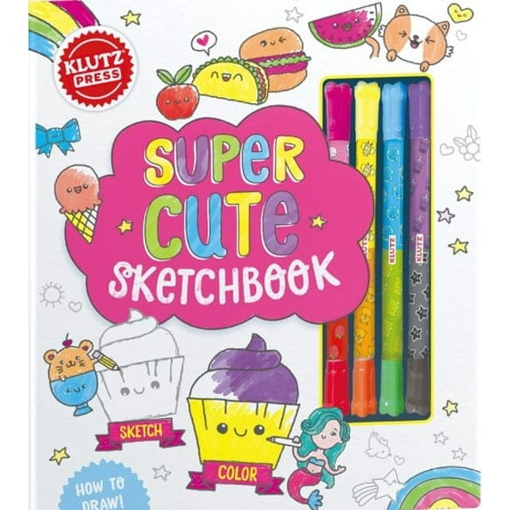 Klutz Scratch Arts & Crafts Super Cute Sketchbook