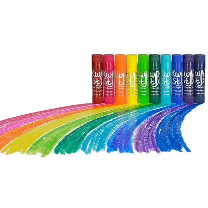 Kwik Stix Markers, Pens, Brushes & Crayons Default Kwik Stix - Jewel Tones 10 Pack