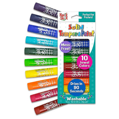 Kwik Stix Markers, Pens, Brushes & Crayons Default Kwik Stix - Jewel Tones 10 Pack