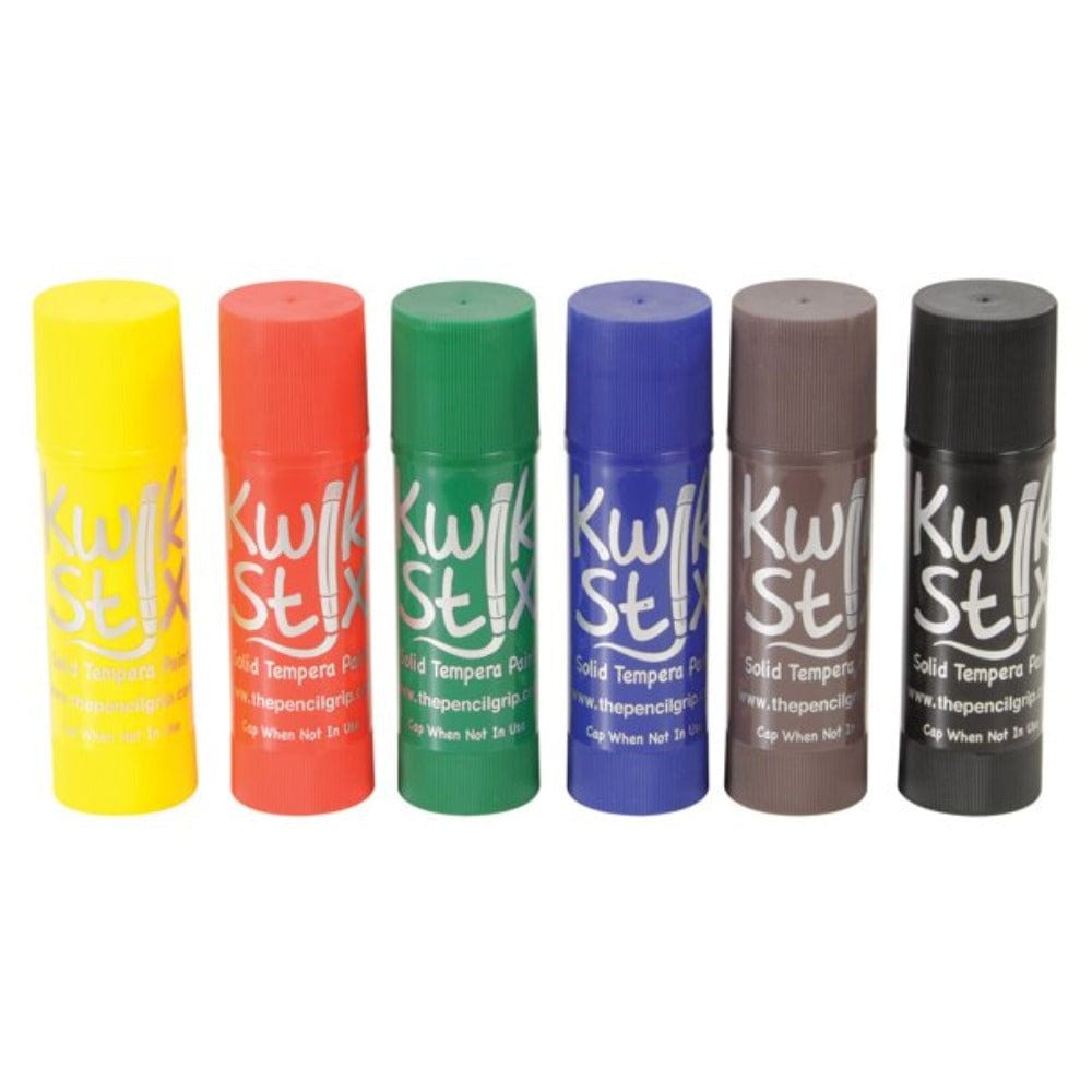 Kwik Stix Markers, Pens, Brushes & Crayons Jumbo Kwik Stix - Classic Colors 6 Pack