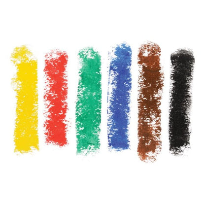 Kwik Stix Markers, Pens, Brushes & Crayons Jumbo Kwik Stix - Classic Colors 6 Pack