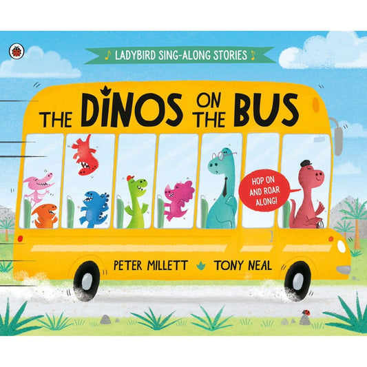 Ladybird Hardcover Books The Dinos On The Bus