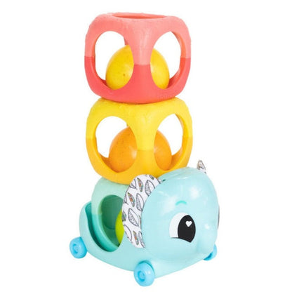 Lamaze Stack and Nest Toys Stack Rattle & Roll Blocks