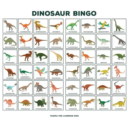 Laurence King Publishing Bingo Games Default Dinosaur Bingo