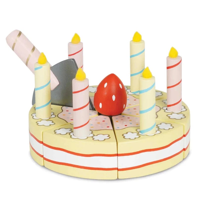 Le Toy Van Pretend Food & Cooking Toys Default Sliceable Birthday Cake & Candles