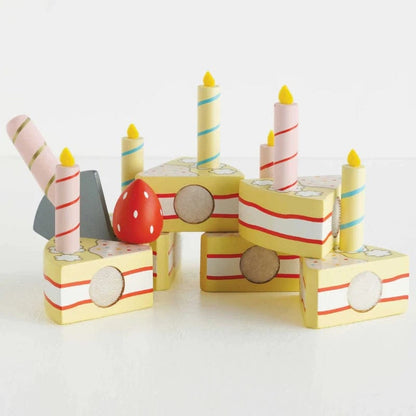 Le Toy Van Pretend Food & Cooking Toys Default Sliceable Birthday Cake & Candles