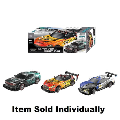Leading Edge Remote Controlled Vehicles Ultimate Drift RC Car Racing Series (Assorted Styles)
