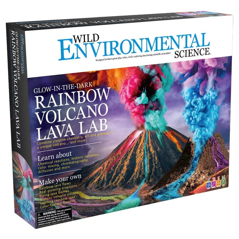 Learning Advantage STEM Toys Default Wild Environmental Science - Rainbow Volcano Lava Lab