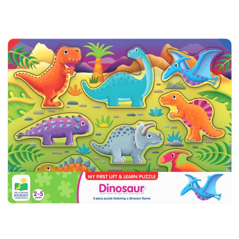 Learning Journey Chunky Puzzles Default My First Lift & Learn Puzzle - Dinosaurs (Holiday Catalog)