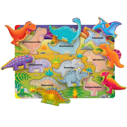 Learning Journey Chunky Puzzles Default My First Lift & Learn Puzzle - Dinosaurs (Holiday Catalog)