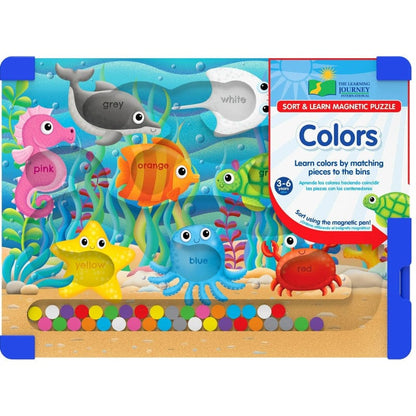 Learning Journey Educational Play Sort & Learn Magnetic Puzzle - Colors