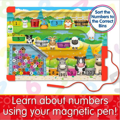 Learning Journey Educational Play Sort & Learn Magnetic Puzzle - Counting