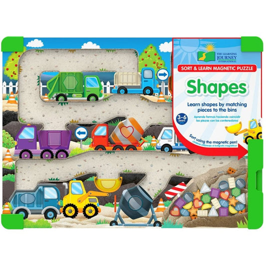 Learning Journey Educational Play Sort & Learn Magnetic Puzzle - Shapes