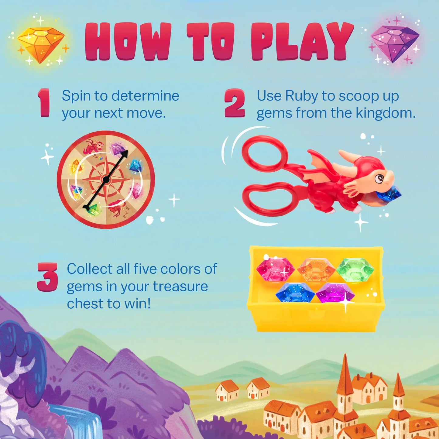 Learning Resources Board Games Ruby's Gem Quest