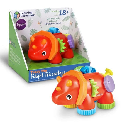 Learning Resources Educational Play Default Tracy the Fidget Triceratops