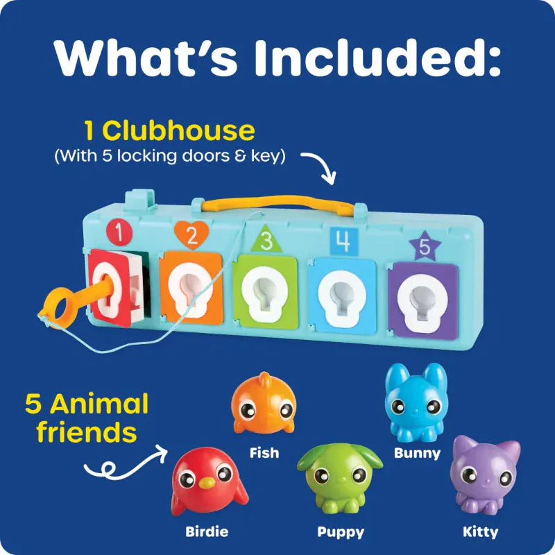 Learning Resources Educational Play Lock & Key Clubhouse