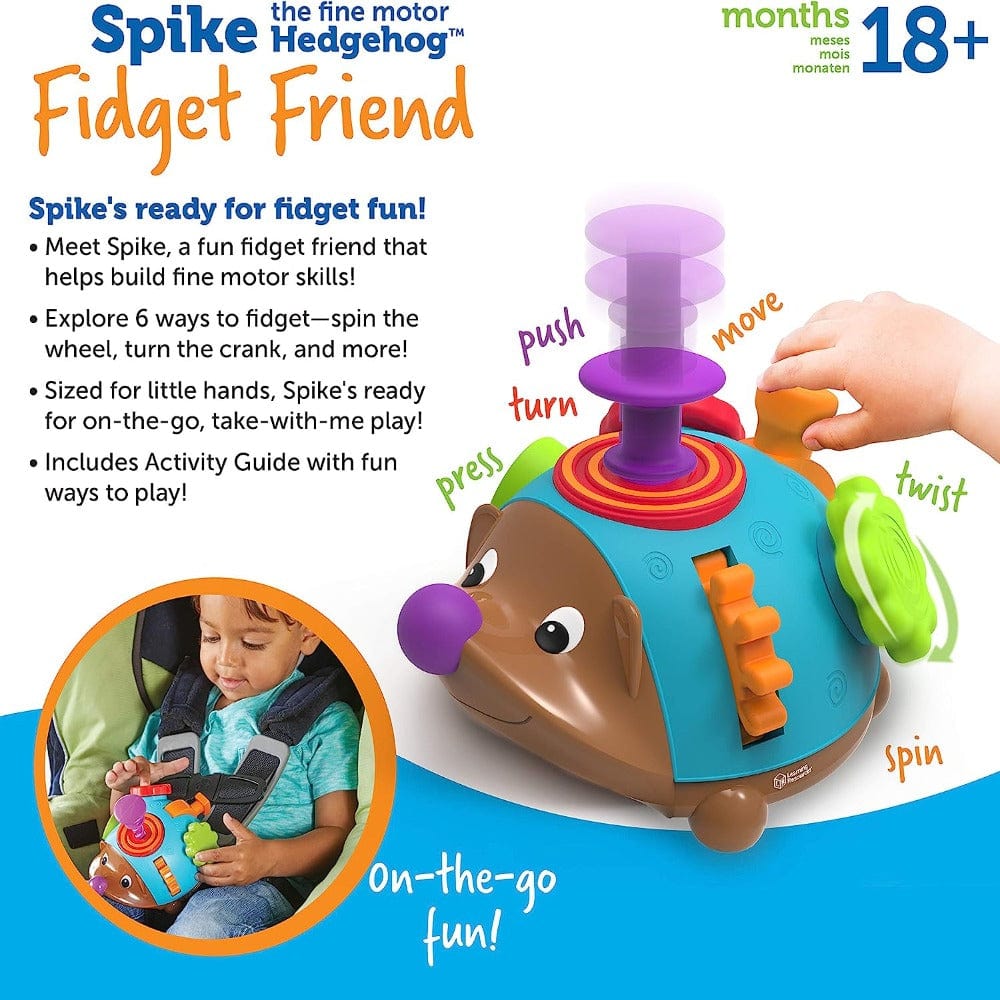 Learning Resources Educational Play Spike The Fine Motor Hedgehog Fidget Friend