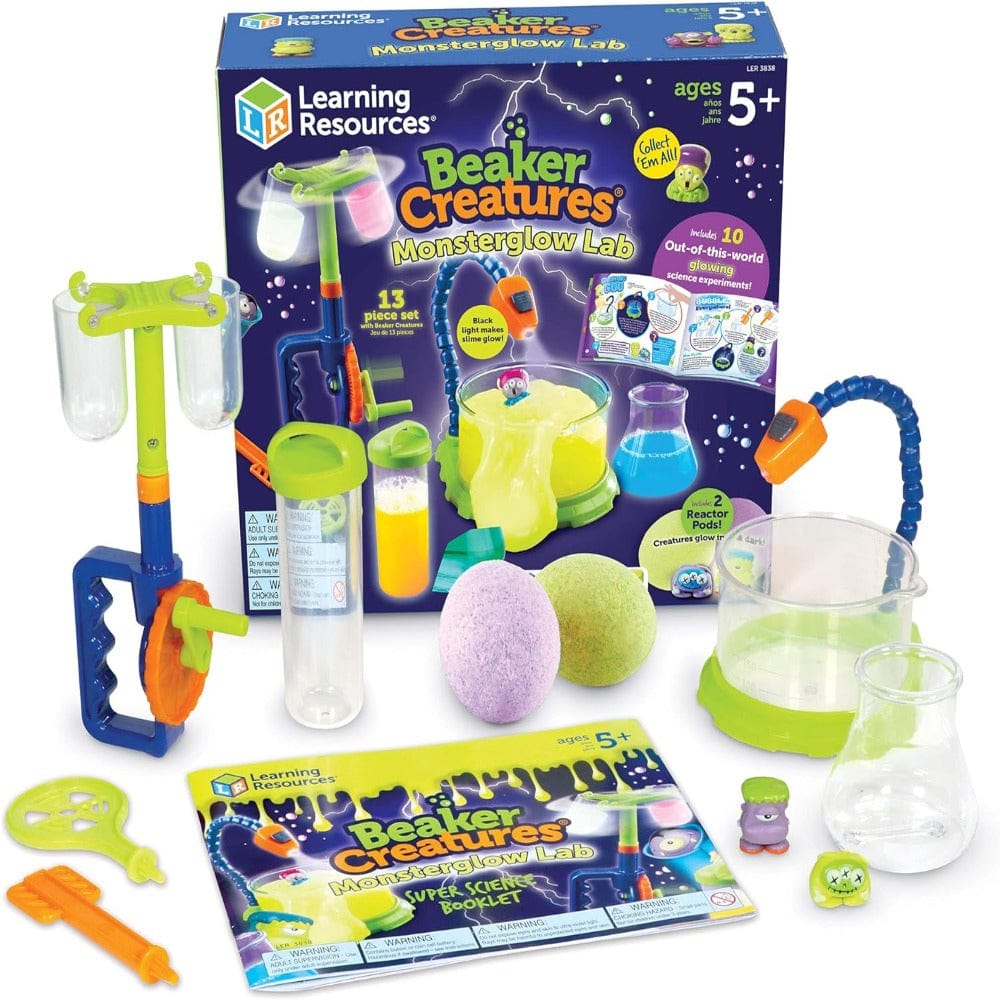 Learning Resources Science Experiments Beaker Creatures: Monsterglow Lab