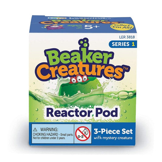 Learning Resources Science Experiments Beaker Creatures: Reactor Pods Series 1