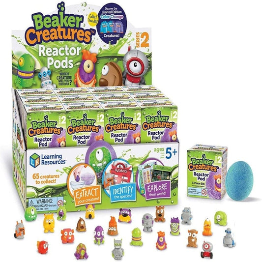 Learning Resources Science Experiments Beaker Creatures Reactor Pods Series 2