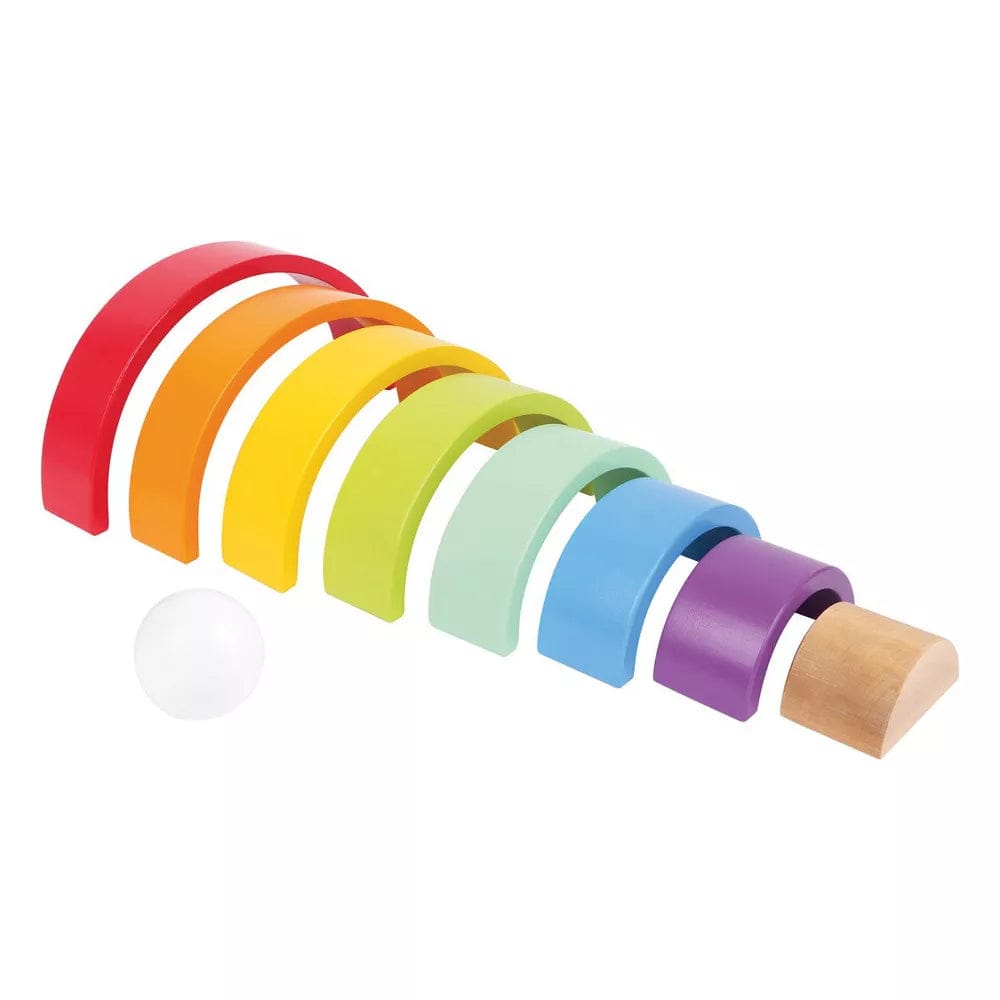 Legler Stack and Nest Toys Large Rainbow Arch Blocks