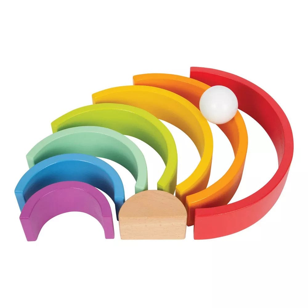 Legler Stack and Nest Toys Large Rainbow Arch Blocks