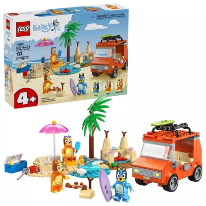 Lego Bluey LEGO Bluey 11202 Bluey: Bluey's Beach & Family Car Trip