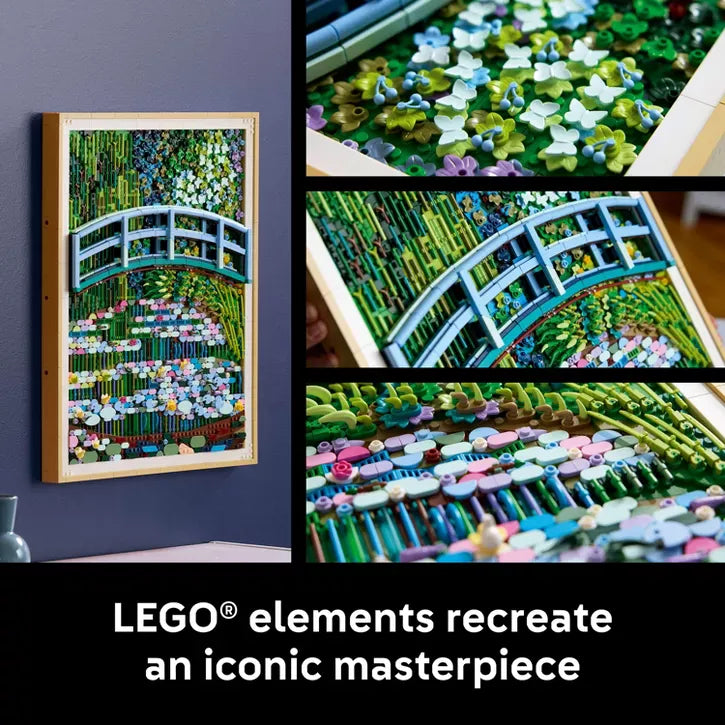 LEGO LEGO Art 31220 Art: Monet's Bridge Over a Pond of Water Lilies