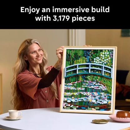 LEGO LEGO Art 31220 Art: Monet's Bridge Over a Pond of Water Lilies