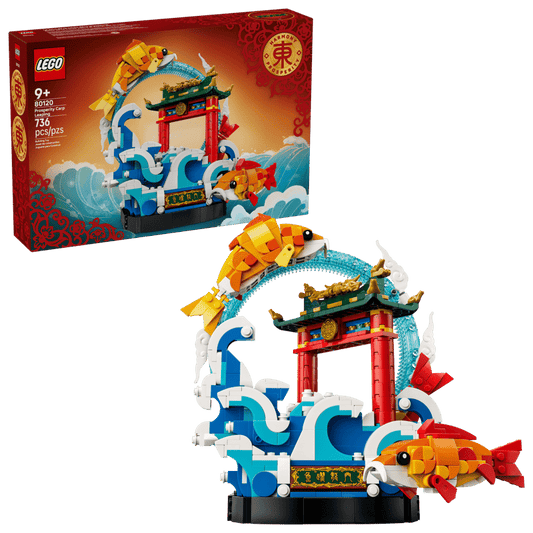 LEGO LEGO Chinese Festivals 80120 Chinese Festivals: Prosperity Carp Leaping (JUNE 1ST)