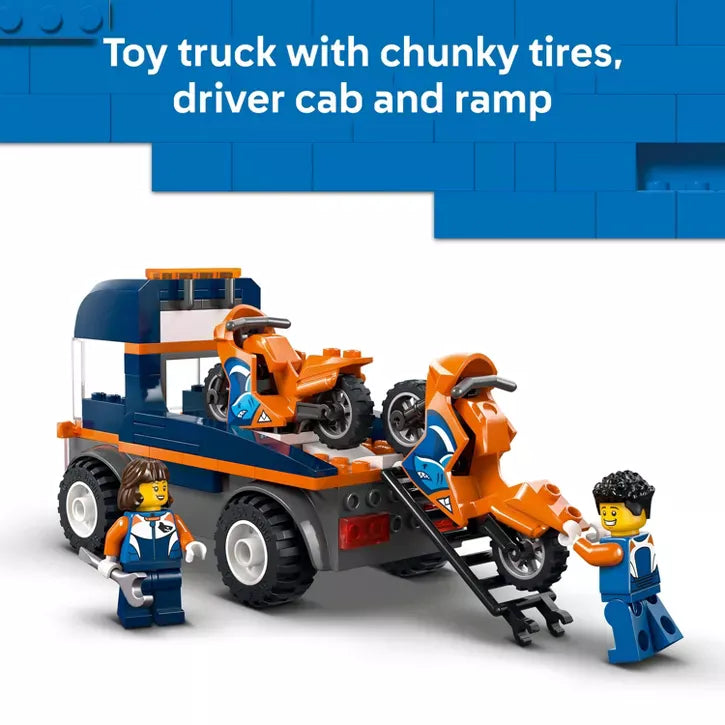 LEGO LEGO City 60491 City: Motorcycle Transporter
