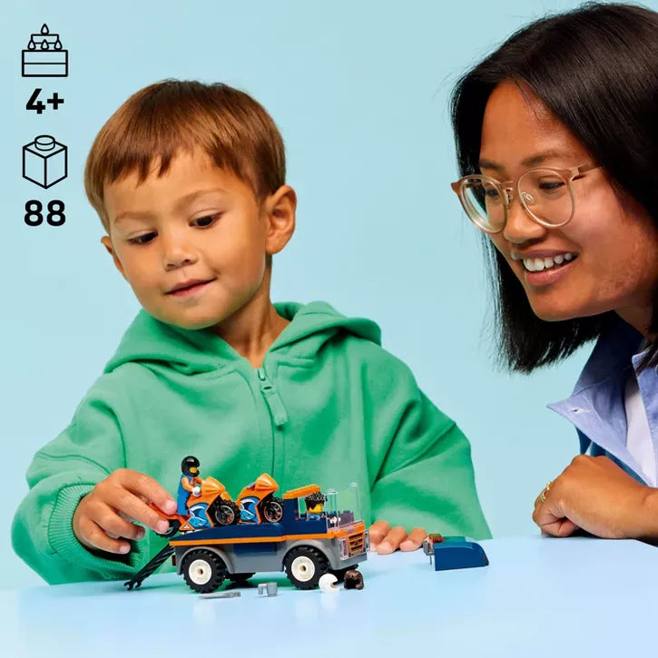 LEGO LEGO City 60491 City: Motorcycle Transporter