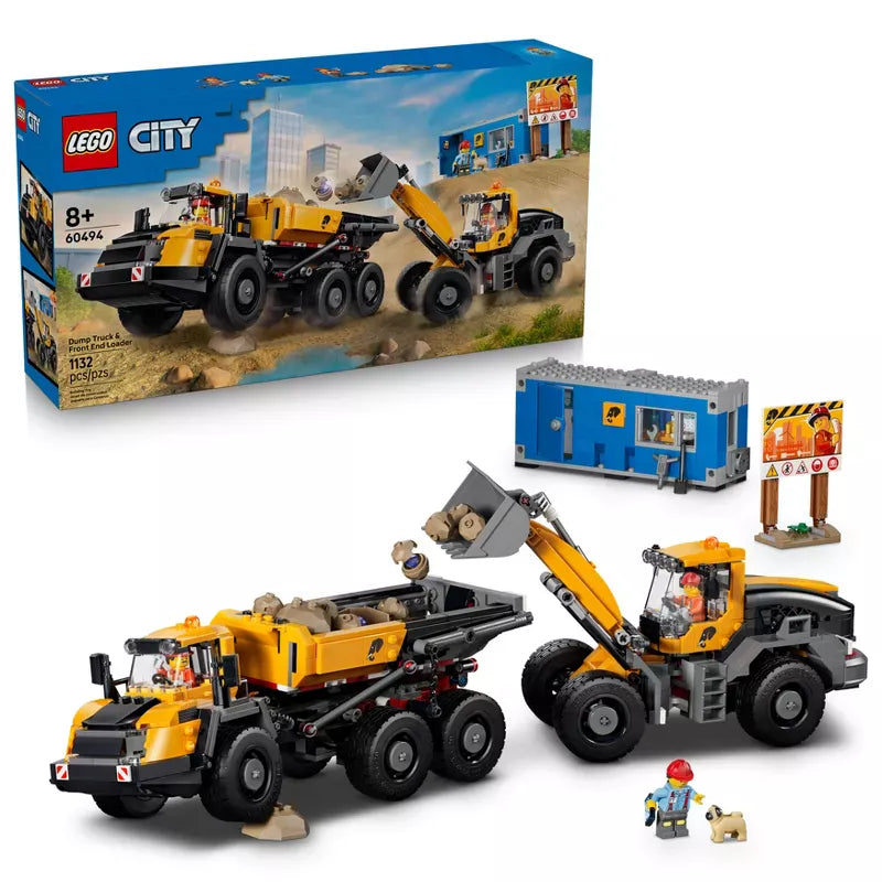 LEGO LEGO City 60494 City: Dump Truck & Front End Loader