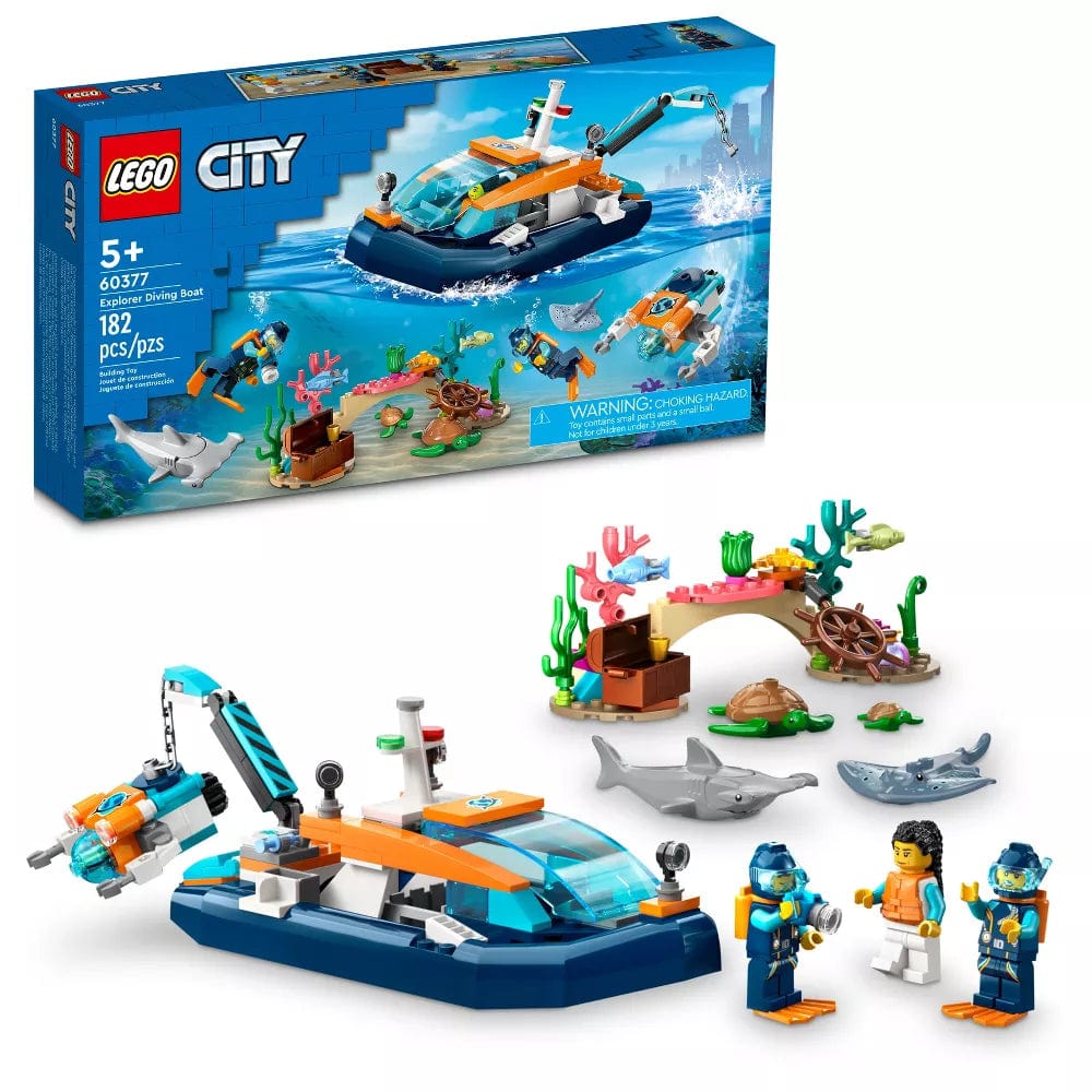 LEGO LEGO City Default 60377 City: Explorer Diving Boat