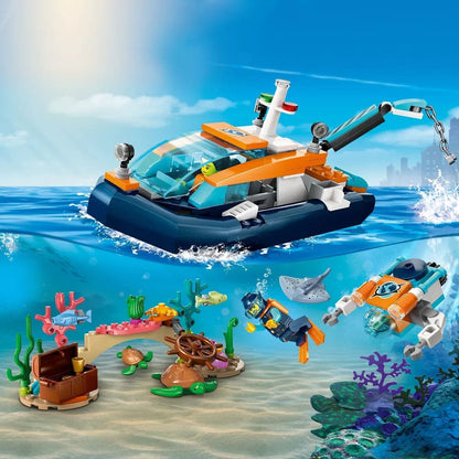 LEGO LEGO City Default 60377 City: Explorer Diving Boat