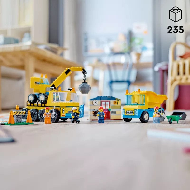 Lego LEGO City Default 60391 City: Construction Trucks & Wrecking Ball Crane