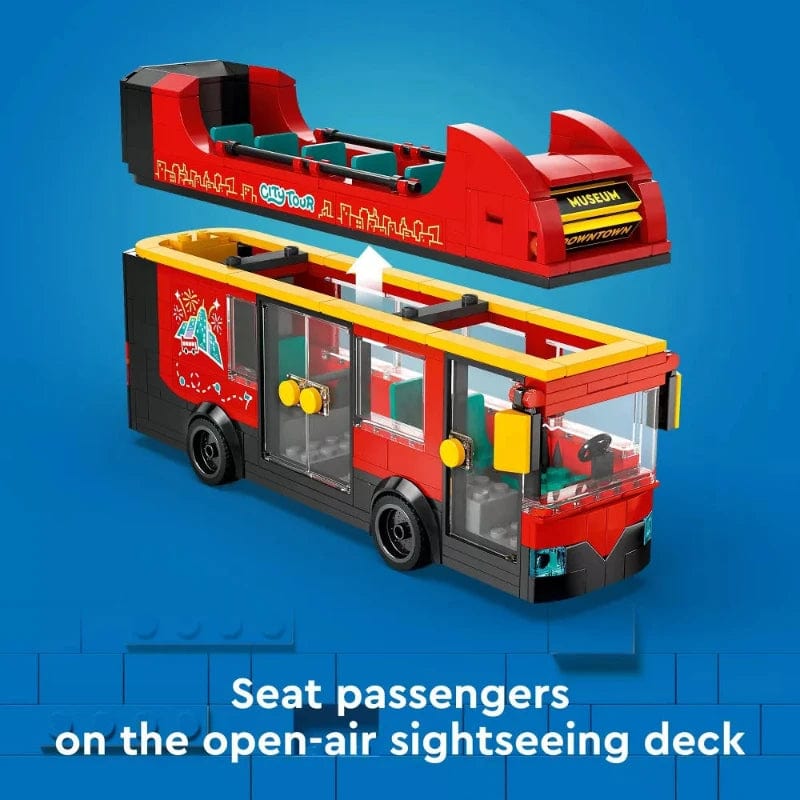 Lego LEGO City Default 60407 City: Red Double-Decker Sightseeing Bus